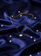 Melted Heart Necklace